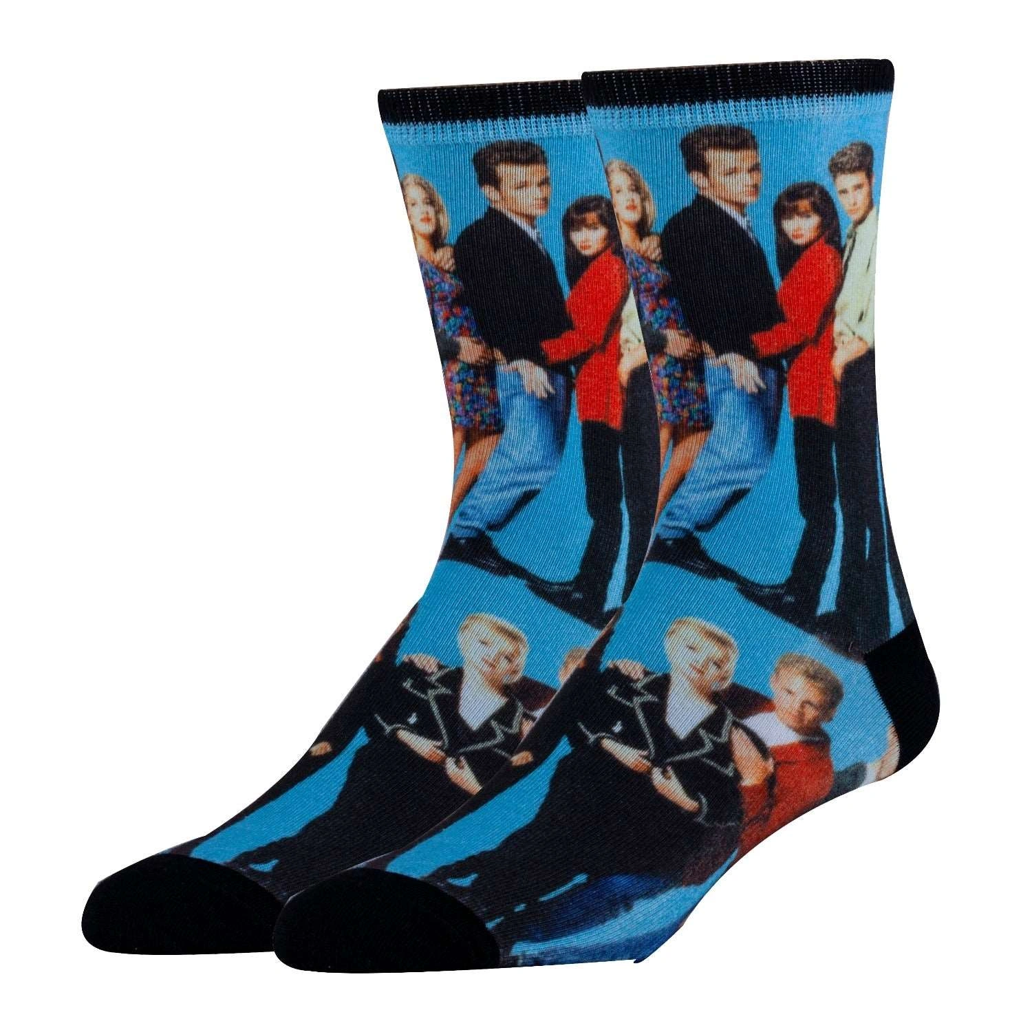 Channel 90210 Vibes: Retro Socks for a Stylish Throwback.